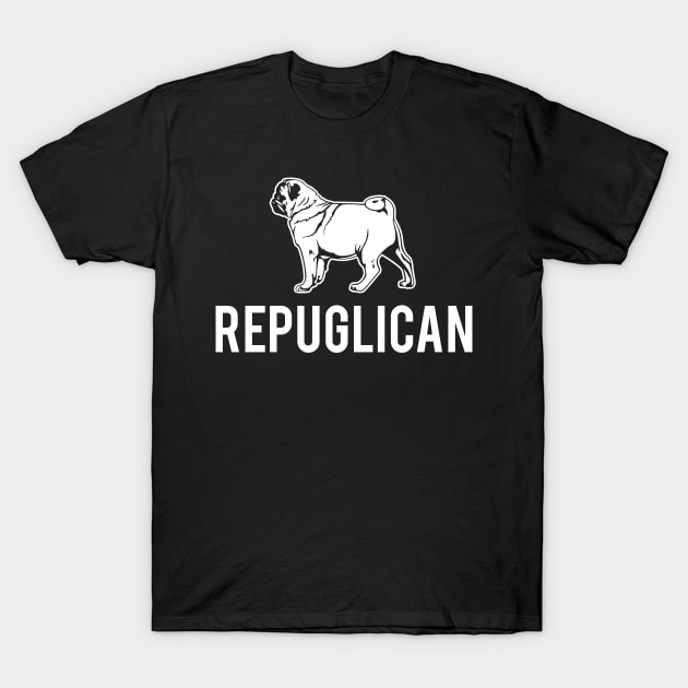 Repuglican Funny Republican Party Design for 2020 Elections T-Shirt by BadDesignCo